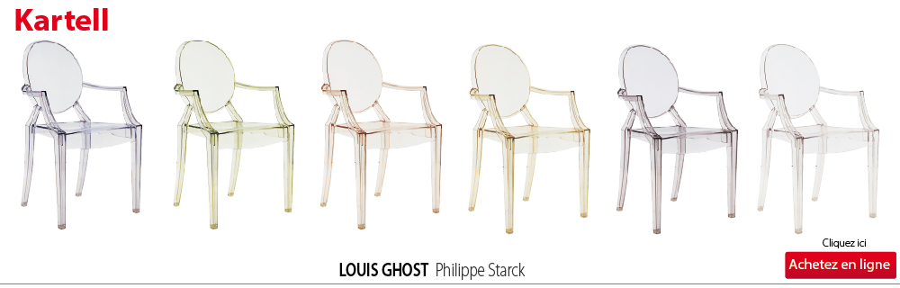 table et chaise/Louis Ghost